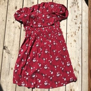 American Eagle Strapless Dress